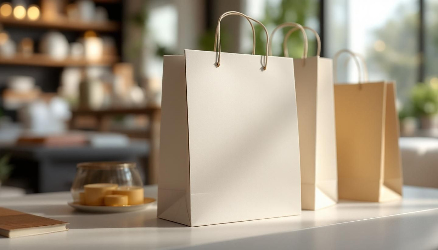 Tendances actuelles dans la conception de sacs papier de luxe
